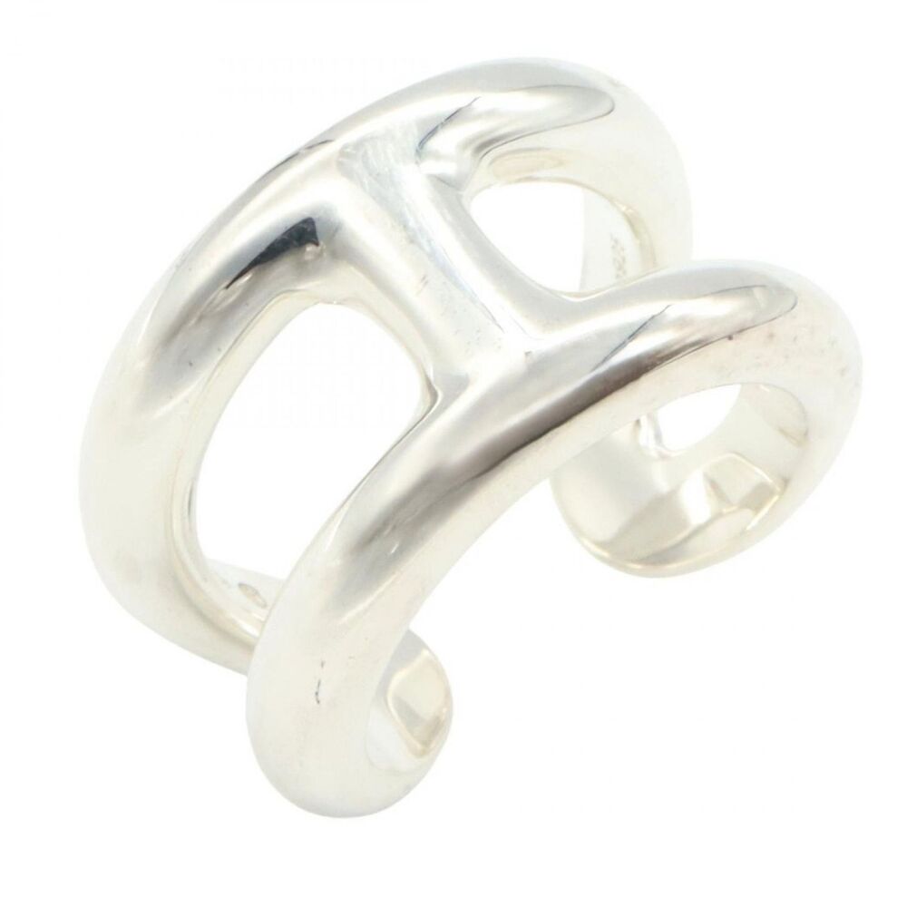 Hermes Ring Osmozu Pm Ring Silver 925 Osmozu Pm R… - image 1